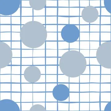 Abstract line seamless background pattern. game of Go Stock Illustration