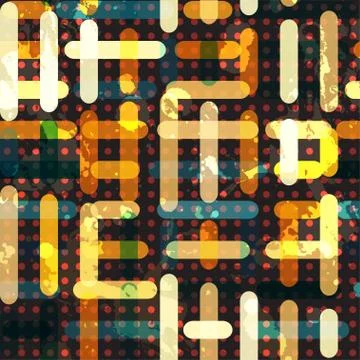 Abstract line seamless Stock Illustration