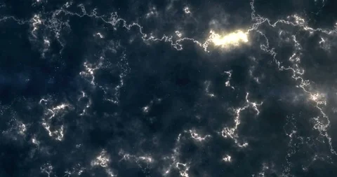 Abstract line stream plexus flowing movement with lines and dots and glow Video stock 94328131