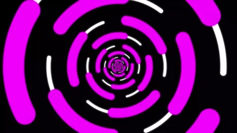 Abstract line tunnel animation background. Digital technology background ma.. Stock Footage 332583058