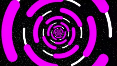 Abstract line tunnel animation background. Digital technology background ma.. Stock Footage 332583060