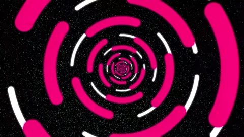 Abstract line tunnel animation background. Digital technology background ma.. Video stock 332583081