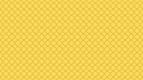 Abstract Line wave zigzag rotate moving illustration brown color on yellow Stock Footage 93242779