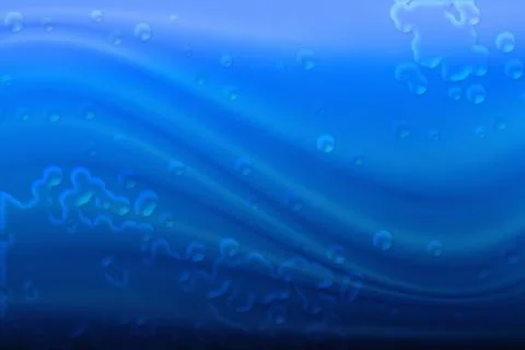 Abstract line with wavy blue background Stock Illustration