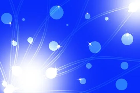 Abstract line wavy blue background Stock-Illustration