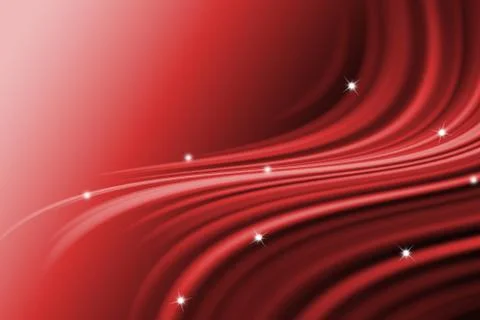 Abstract line with wavy red background Stock-Illustration