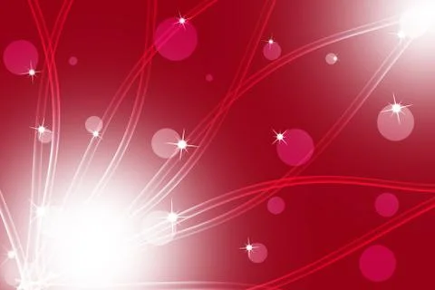 Abstract line wavy red background Stock Illustration