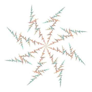 Abstract line zigzag pattern Illustrazione stock