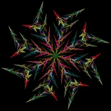 Abstract line zigzag pattern Illustrazione stock