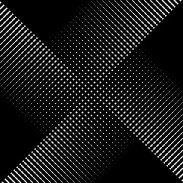 Abstract linear black and white texture. Mesh, array of lines geometric patte Stock Illustration