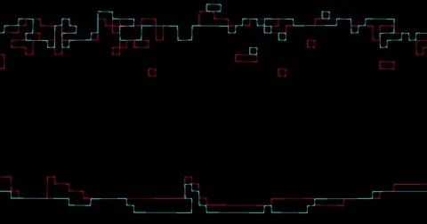 Abstract linear geometric background Stock Footage 72292049