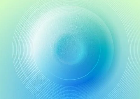 Abstract linear gradient circles with grunge grainy texture background Stock Illustration