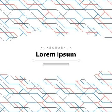 Abstract linear pattern and cover backdrop 库存插图