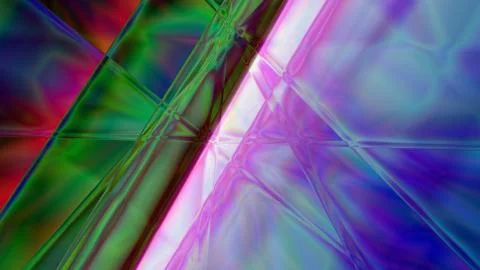 Abstract Linear Prism Background 스톡 사진