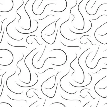 Abstract linear seamless pattern. Vector illustration. Stock Illustration