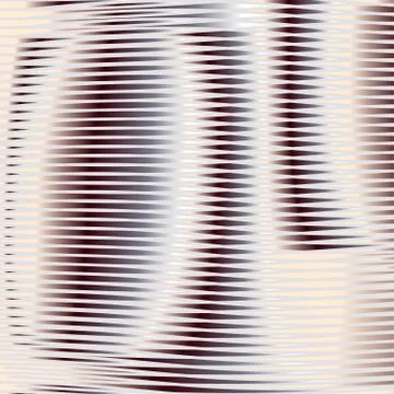 Abstract linear texture with calm lines rounded forms in nature colors. Stock Illustration