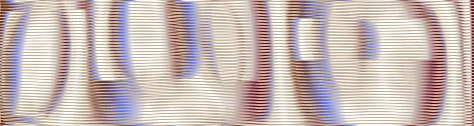Abstract linear texture with calm lines rounded forms in nature colors. Stock Illustration