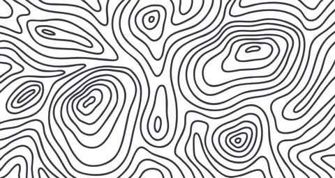 Abstract linear Wooden wavy background. Tree fiber, wood texture. Dense lines Stock Illustration