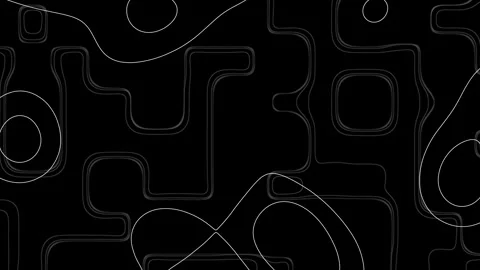 Abstract Lines 6-4 Zoom.RAW Stock Footage 345366849
