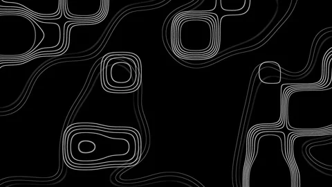 Abstract Lines 7-2 Left.RAW Stock Footage 345366991