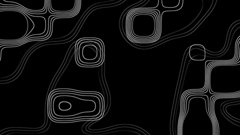 Abstract Lines 7-3 Bottom.RAW Stock Footage 345366998