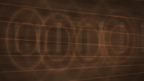 Abstract lines and circles pattern a textured brown surface Vídeos de archivo 330923026