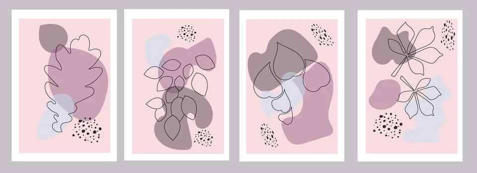 Abstract lines and colored spots160722 Stock Illustration