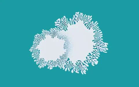 Abstract lines and curve lines, 3d rendering. Stock Illustration