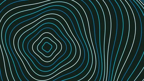 Abstract lines and curves pattern in dark colors Stock Illustration