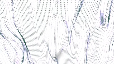 Abstract Lines and Dots Background Stock Footage 289106244