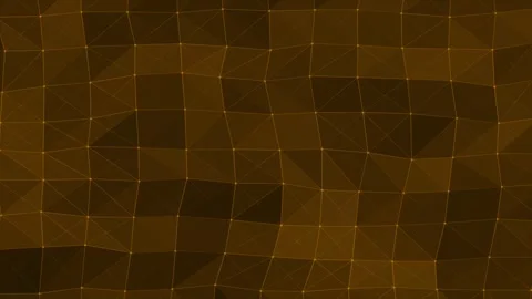 Abstract lines and dots slowly moving hi-tech background Stock Footage 296087517