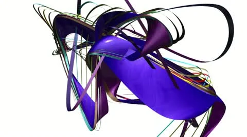 Abstract lines animation Video stock 12279837