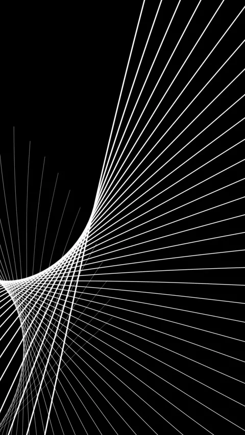 Abstract lines background on black Stock Footage 310494318