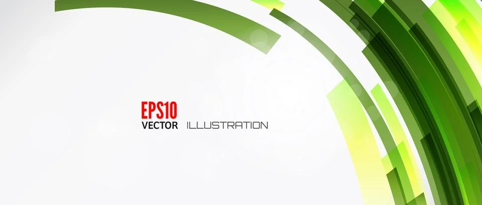 Abstract lines background with colored elements. Banner. Lines, wave. Illustrazione stock