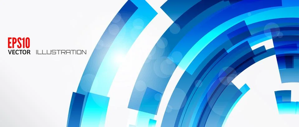 Abstract lines background with colored elements. Banner. Lines, wave. 스톡 일러스트