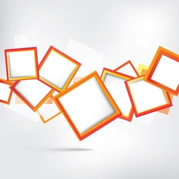 Abstract lines background with colored elements. Abstract vector illustration Illustrazione stock