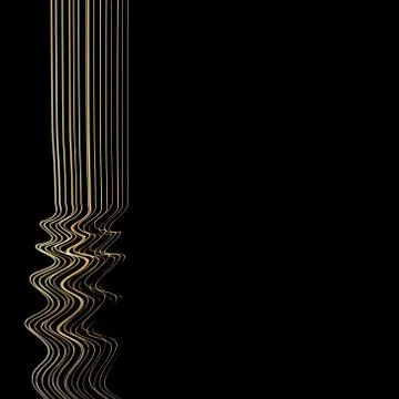 Abstract lines background with copy space Stock Illustration