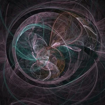 Abstract Lines Background Stock Illustration
