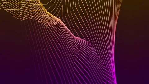 Abstract Lines Background Loop Stock Footage 170442358