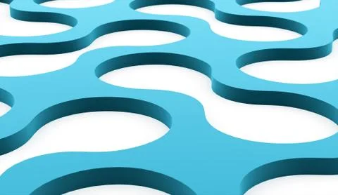 Abstract lines background rendered Stock Illustration