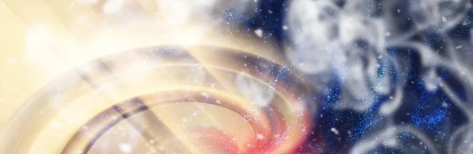 Abstract lines background. Space star color abstraction. Stock Illustration