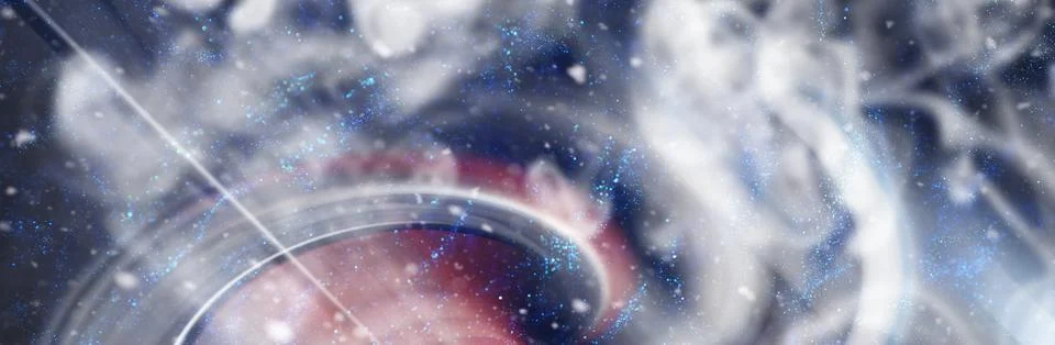 Abstract lines background. Space star color abstraction. Stock Illustration