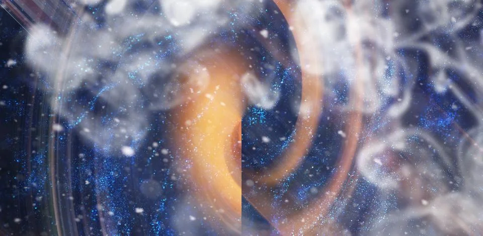 Abstract lines background. Space star color abstraction. Stock Illustration