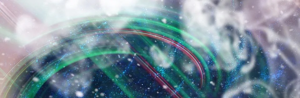 Abstract lines background. Space star color abstraction. Stock Illustration