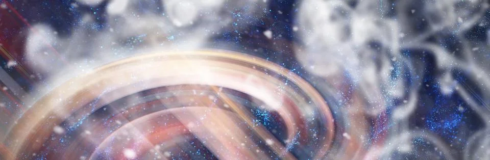 Abstract lines background. Space star color abstraction. Stock Illustration