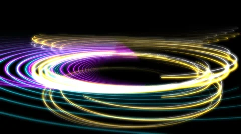 Abstract  lines on black background Stock-Footage 33856719