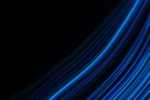 Abstract lines on a black background Illustrazione stock