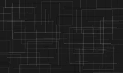 Abstract lines on black background Stock Illustration