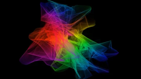 Abstract lines cinemagraph, 4K Stock Footage 100325139