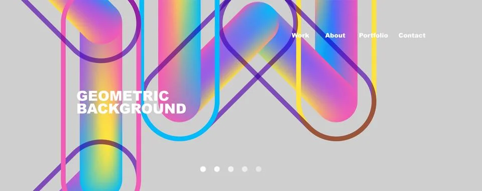 Abstract lines creative background. Vector Illustration For Wallpaper, Banner Stock Illustration